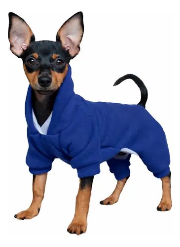 Roupa Com Capuz Pet De Frio Cachorro Porte Pequeno Estampada