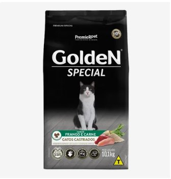 Ração Golden Special Gatos Castrados 10.1 kg